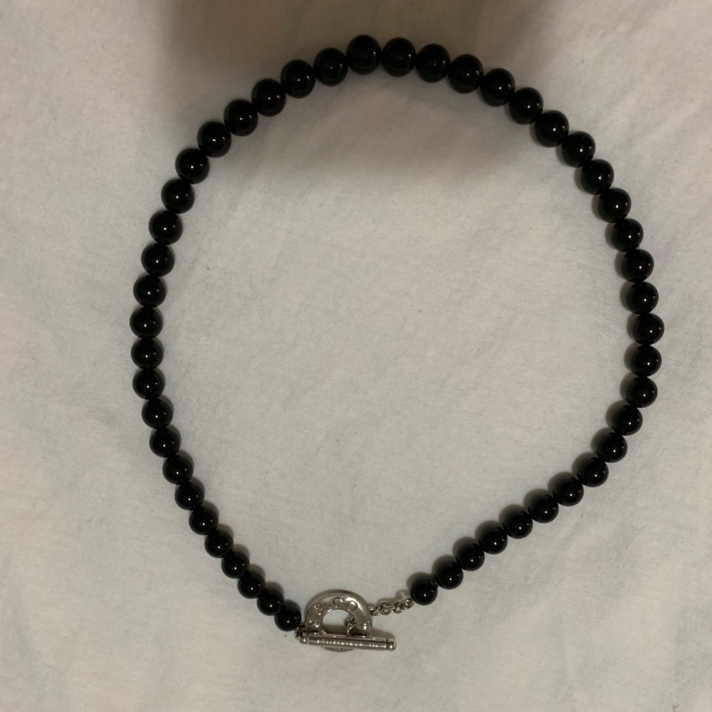 Tiffany & Co. Black Onyx Necklace